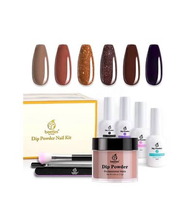 Beetles Dip Powder Nail Kit Starter – Nude 6 Colors