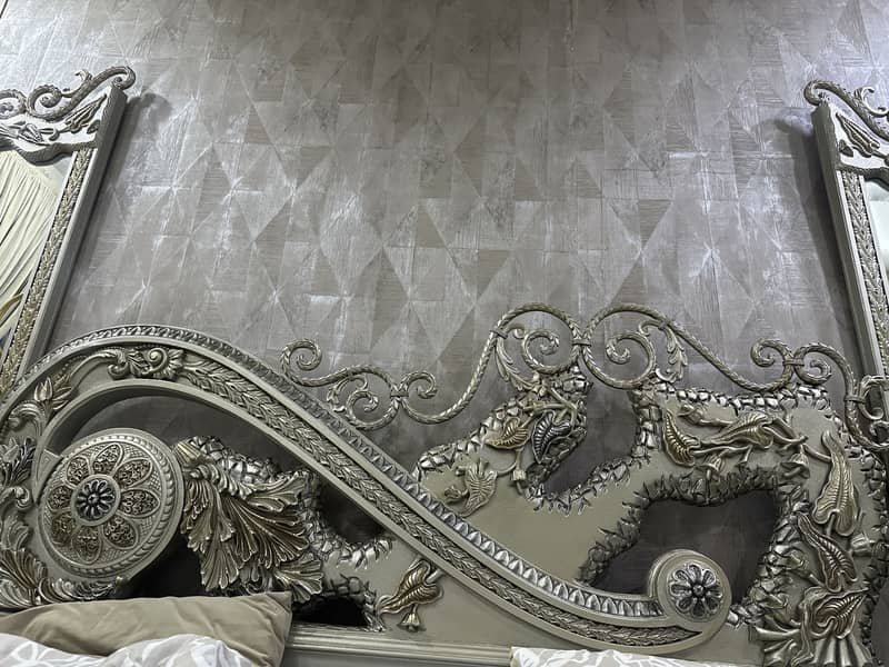 bed and side table set 0