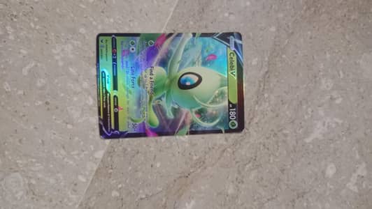 Celebi pokemon card V