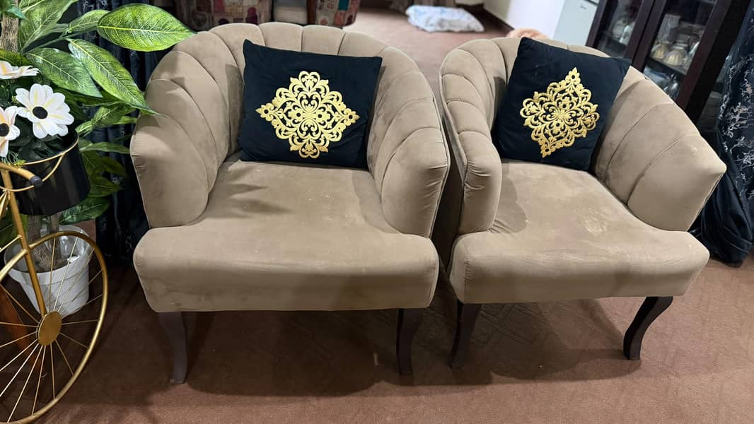 two coffee set sofa with coffee table 0
