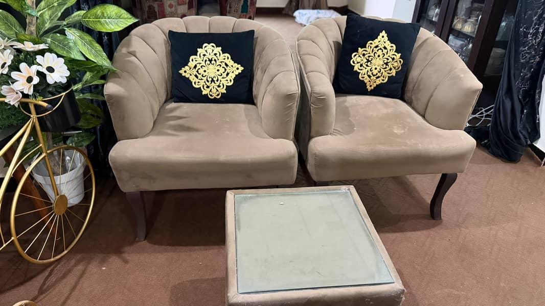 two coffee set sofa with coffee table 5