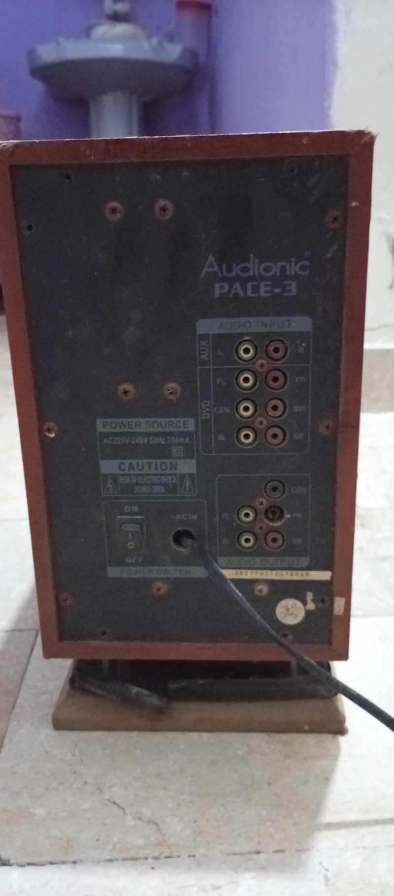 speaker audionic pace 3 1