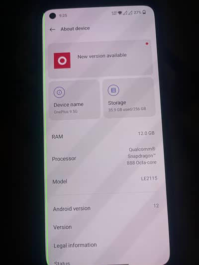 One plus 9 hai 12/256 me exchange b ho jaye ga