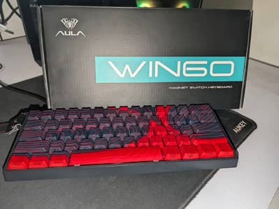 Aula WIN60 HE Wired Magnetic Keyboard and 8K Polling rate!