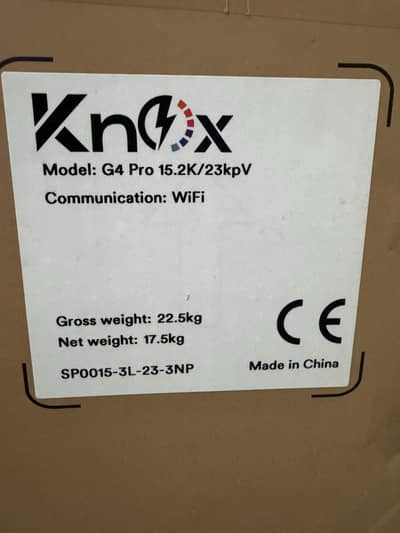 Knox G4 Pro 15kw