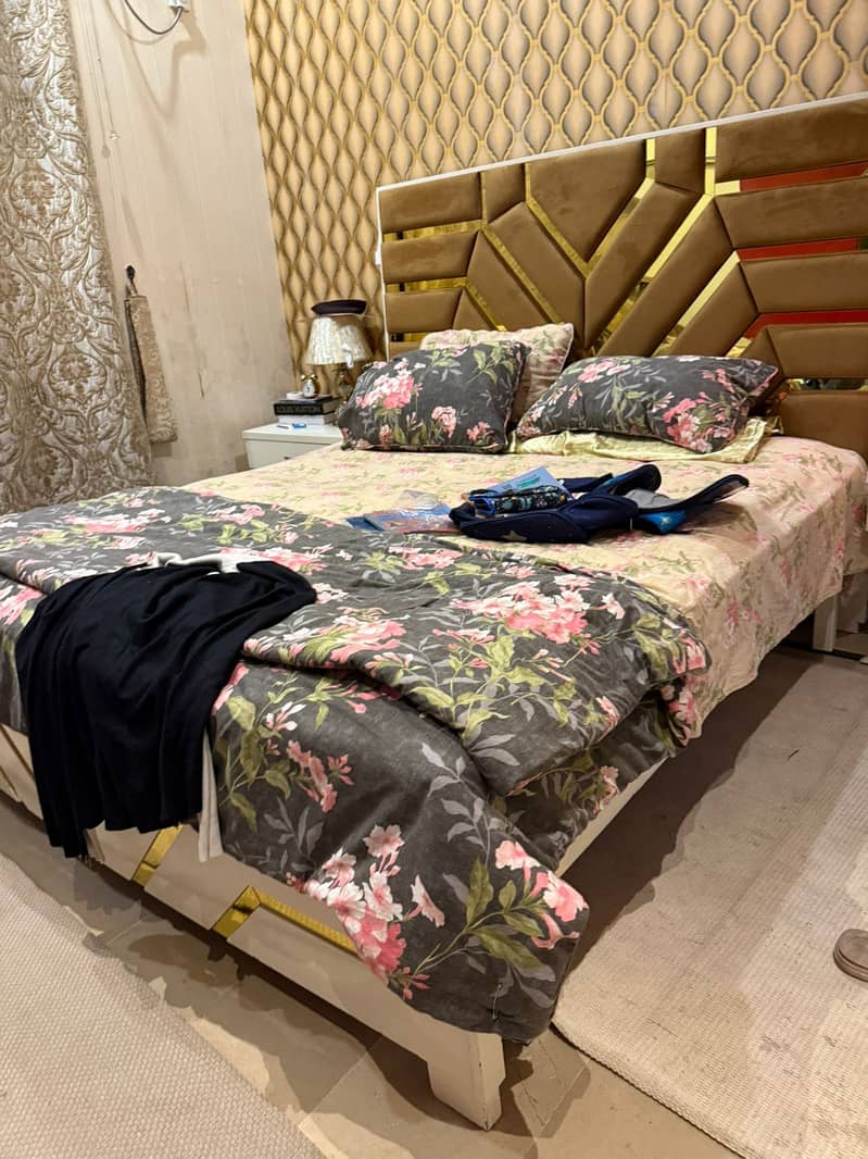 Bed and side table 1