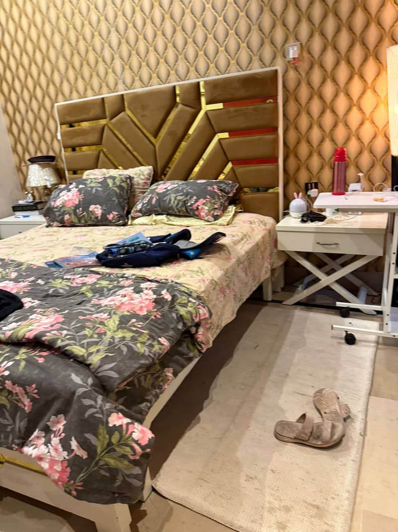 Bed and side table 3
