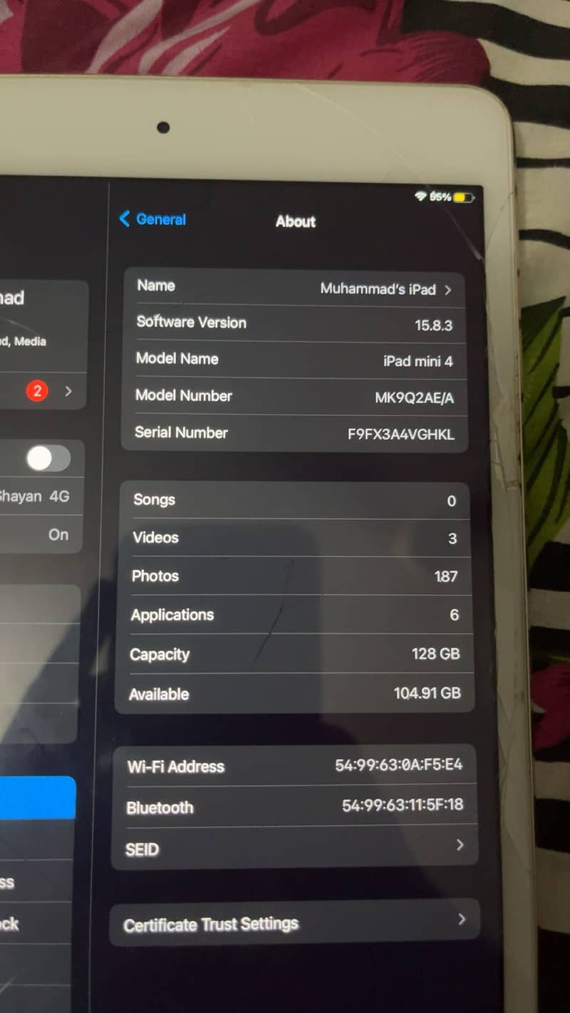 Ipad 4 mini screen broken 2