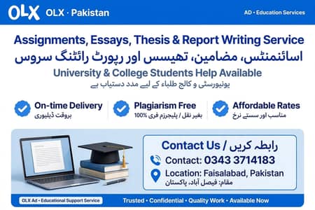 Assignment Writing Expert | University, College & School Work