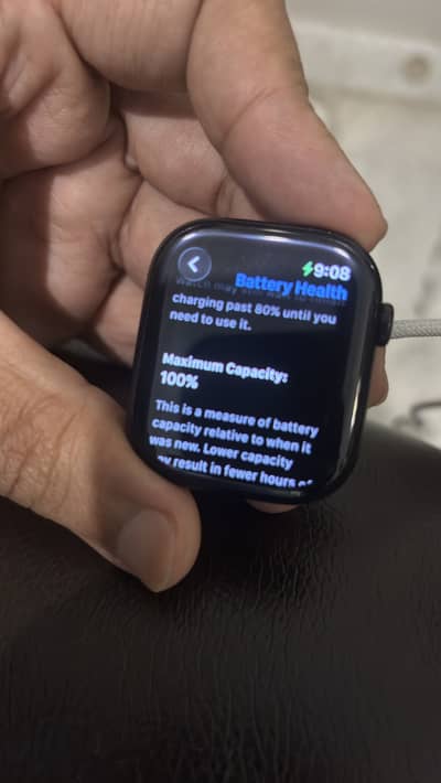 Apple watch series 10 with box 100 battery health 10 times worn