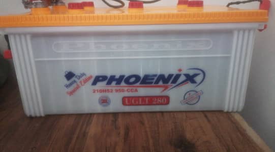 Phoenix battery 225A only 14 days use box and warranty card urgnt sale