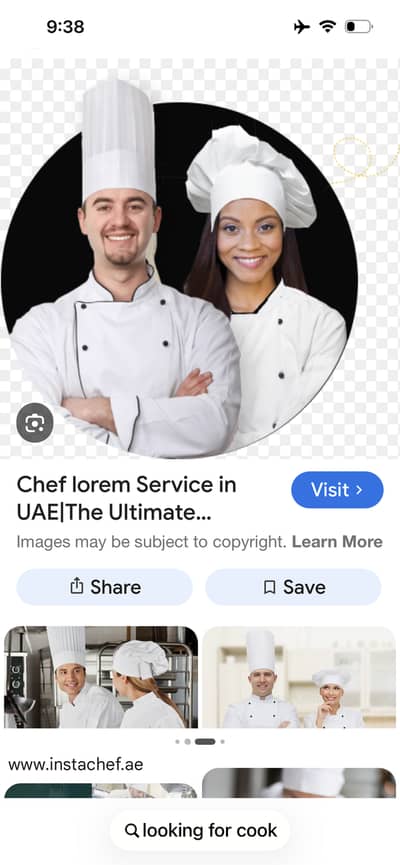Looking for experienced cook in Islamabad