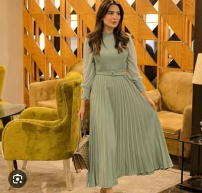 Turkish Long Dress with belt