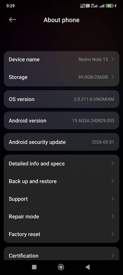Xiaomi Redmi Note 13