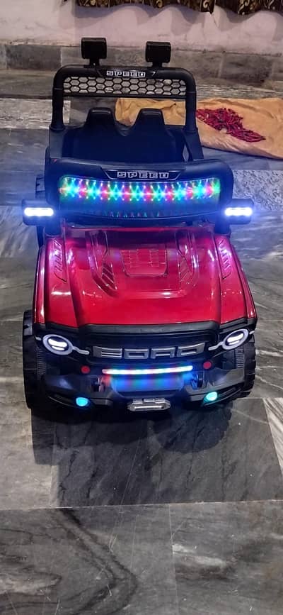 Brand new electric jeep