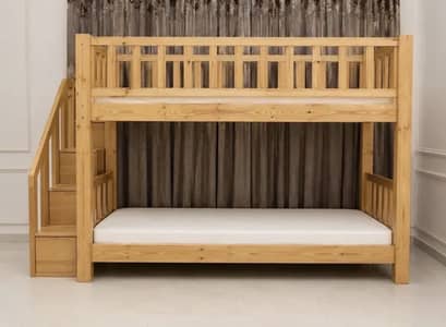 Kids bed | bunk bed | bunker bed | kids double bed | pure wooden bed