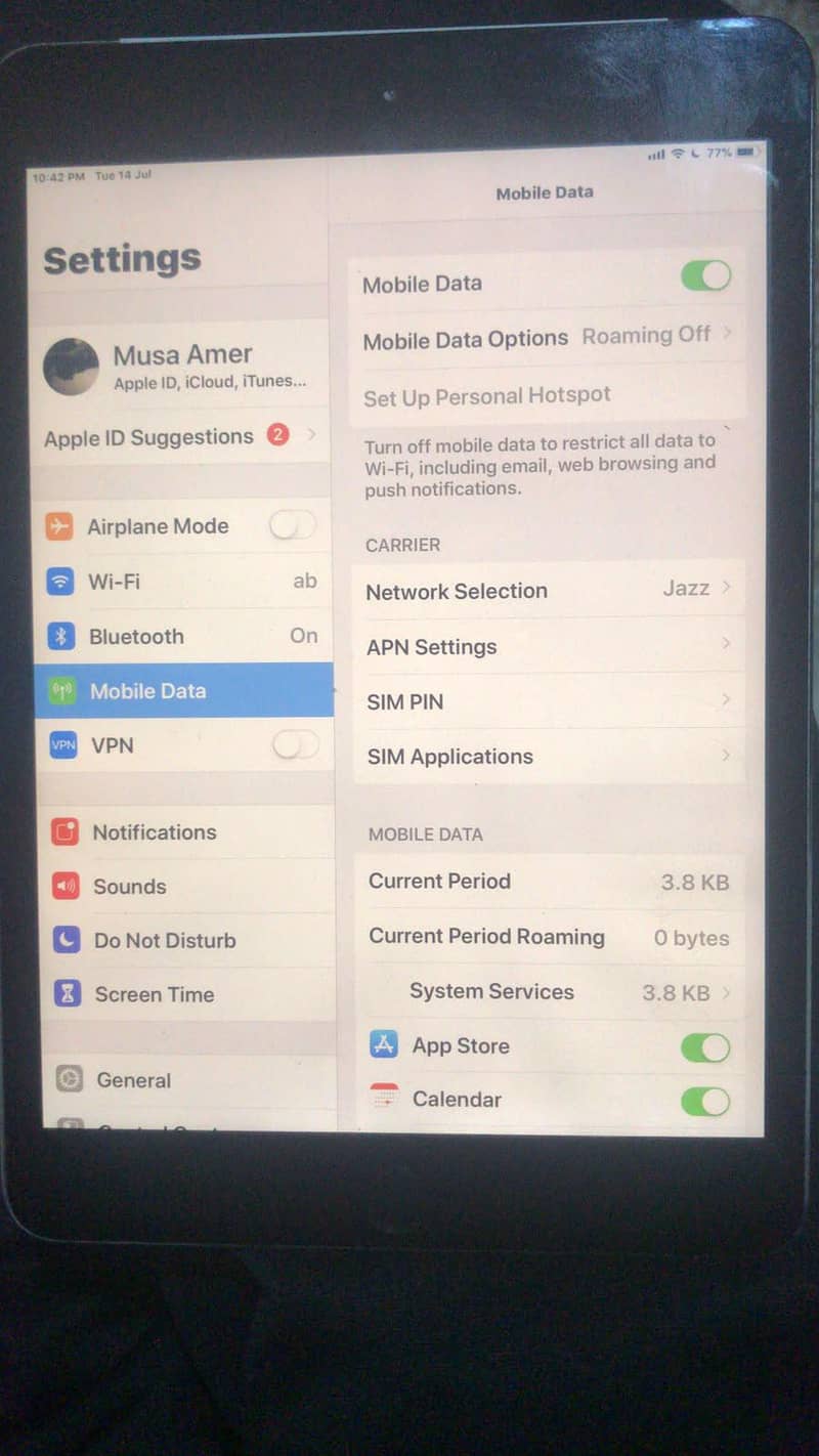ipad mini 3 sim working 5