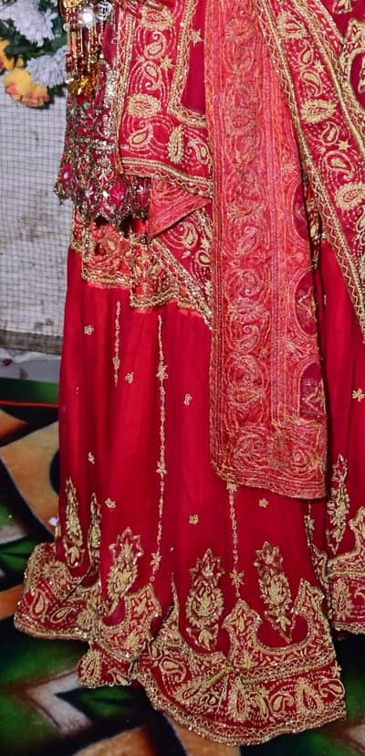 Bridal Lehenga Fabric Real Pure.
