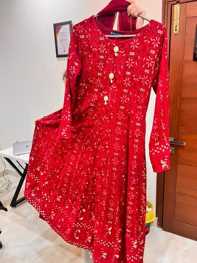 LONG COTTEN NET MAXI 2PC