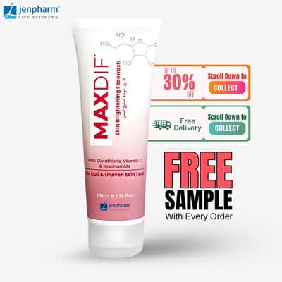 Jenpharm - Maxdif Face Wash 100ml