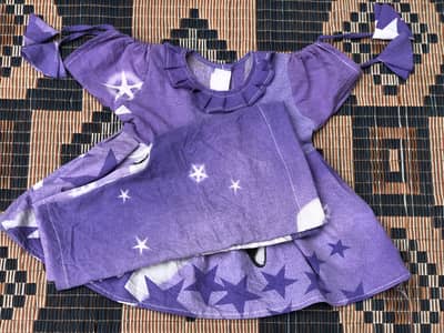 1. بینگنی اسٹار پرنسس فراک - Bangni Star Princess Frock 2.