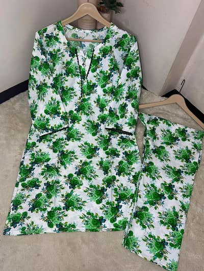 3 PCs lawn suits