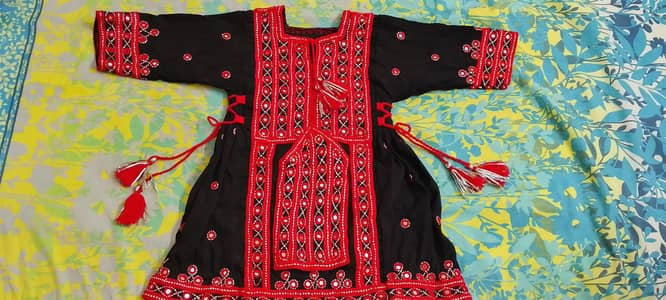 Hand made Balochi suit
