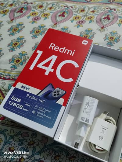 redmi 14c 8/128 ram rom