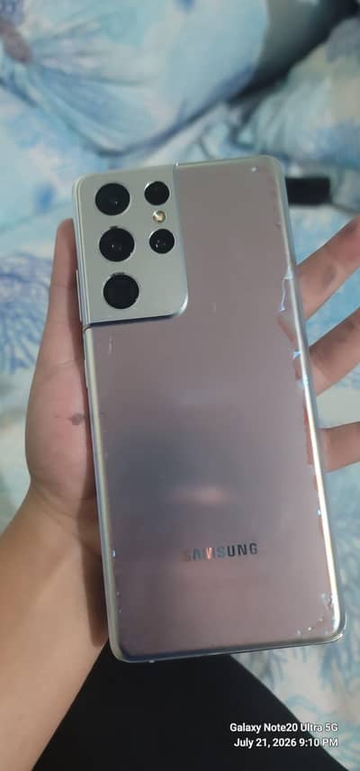 Samsung Mobile S21 Ultra good condition price is neogitable