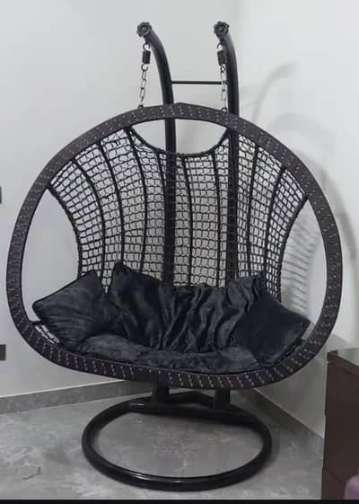 double swing chair