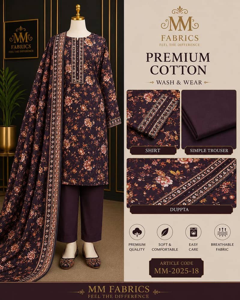 lawn 3pc 5
