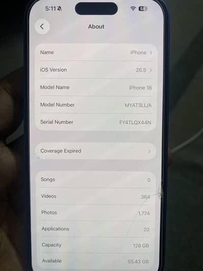 Apple iPhone 16 128GB JV