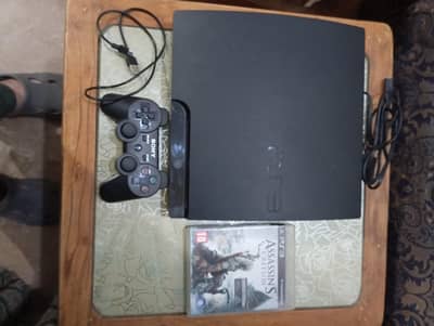 playstation 3 with 1 free game and controller