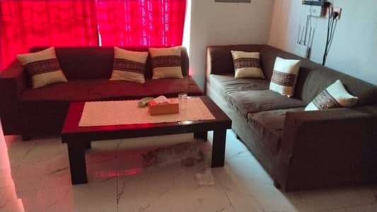 3+2 Sofa Set with Center Table – Excellent Condition