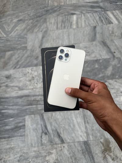 iPhone 12 pro max PTA Approved 256gb with box all ok 03007608700