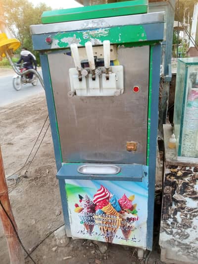 Soft Ice Cream Machine 3nozzle