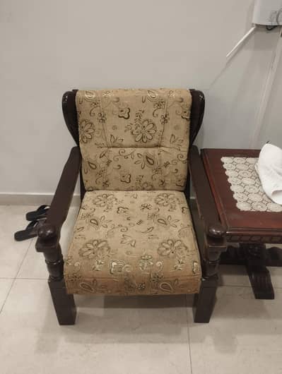 pure sheesham 5 seater sofa set