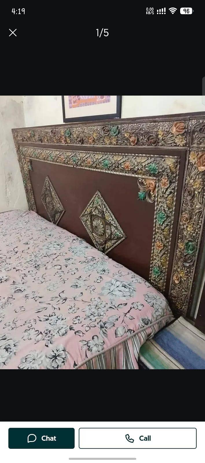 king bed with dressing table 0