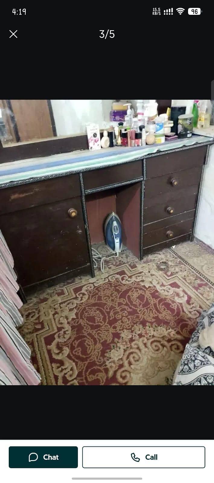 king bed with dressing table 3