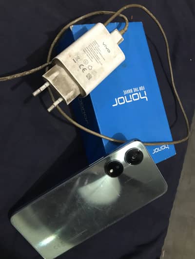 Honor x5 plus with box charger