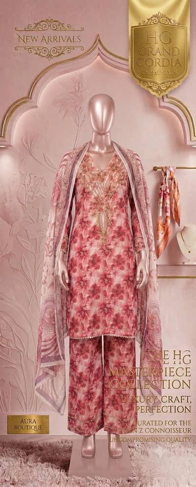 Ladies Suit | Women Suit | 3 Piece Suit | Lawn Suit | Stitched Suit |
