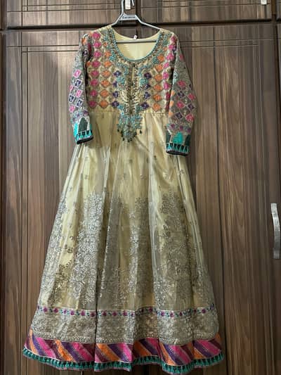 2pc embroidered maxi