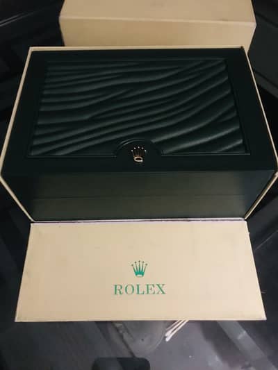 Rolex watch premium quality box