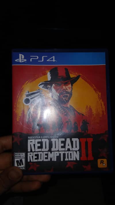 red dead redemption 2 ps4/ps5 playstation game