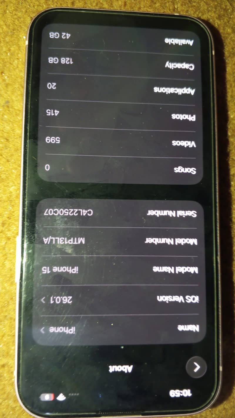 iPhone 15 0