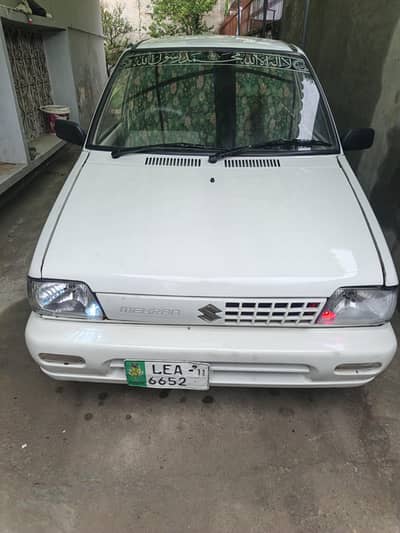 Suzuki Mehran VXR 2011 total genuine only two piece touch ac  ha