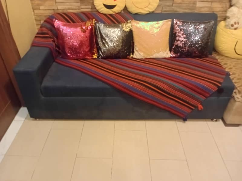 L shape sofa set 1