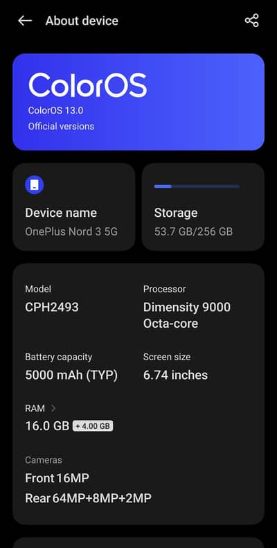 One Plus Nord 3
