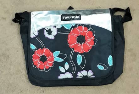 Fortuna College or Party Shoulder Bag with Flap