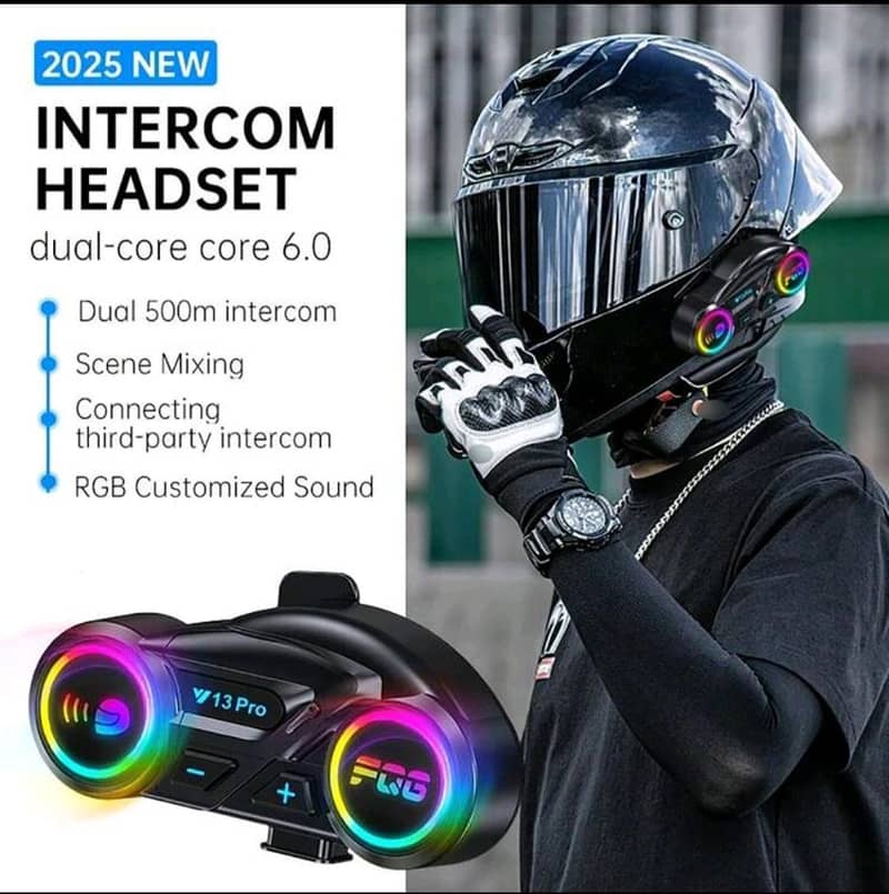 Y12 Pro Intercom Device for Helmets 4